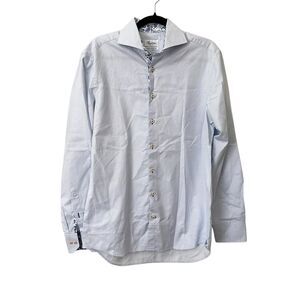 STENSTRÖMS Twofold Super‎ Cotton Checkered Dress Shirt 15.5/39